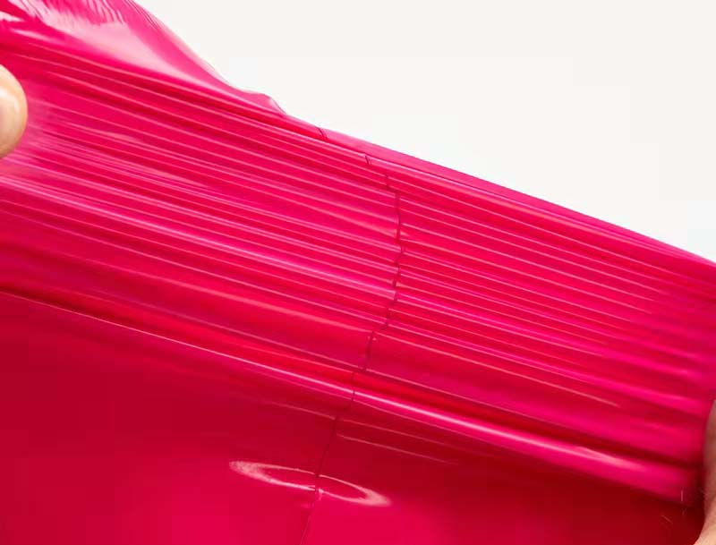 金川玫红色快递袋-05